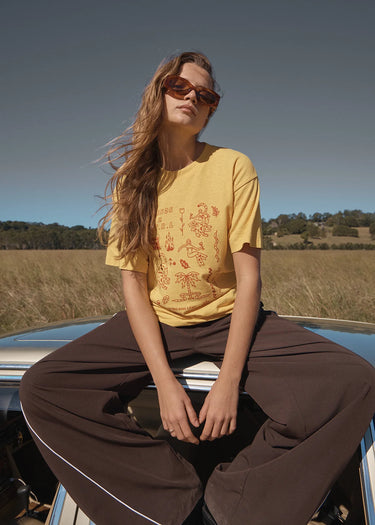 Afends Holly Oversized Tee